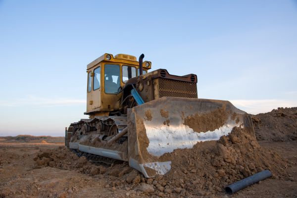 Bulldozer Land Grading in Pataskala