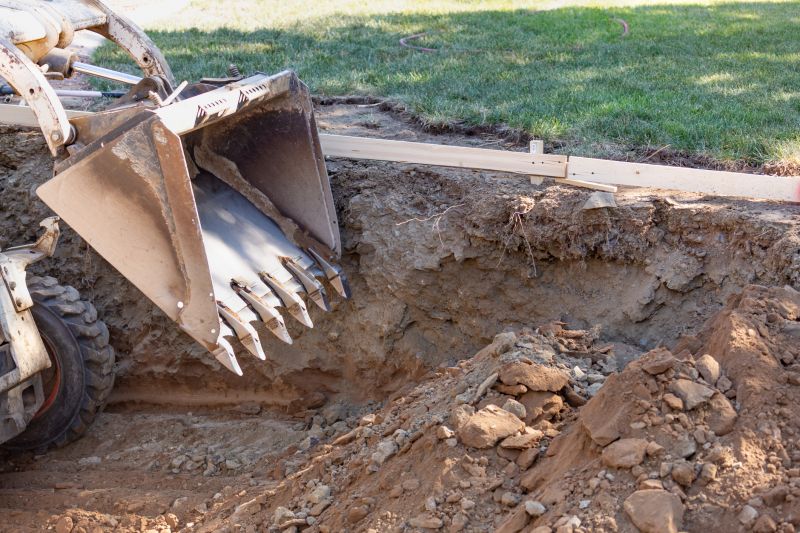Land Excavation detail