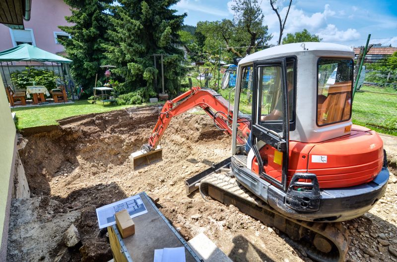 Land Excavation detail
